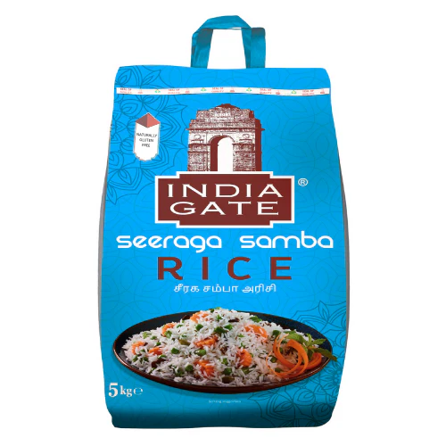 India Gate Seeraga Samba (5kg)